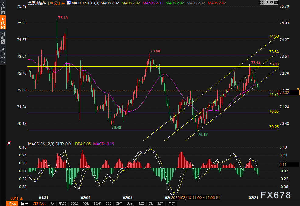 特斯拉股价下跌超过3%，影响纳斯达克100指数走势